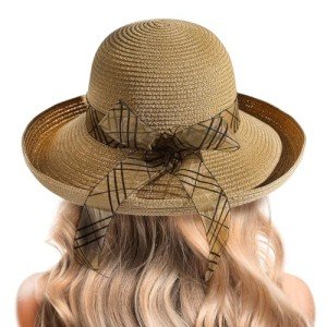 Women's Roll-Up Wide Brim Beach Hat