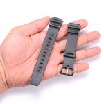 Black Resin Strap for Casio Watches
