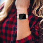 Slim Silicone Apple Watch Band - Starlight Style