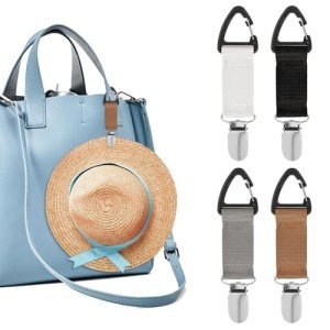 Mabor 4-Pack Travel Hat Clips for Easy Carry