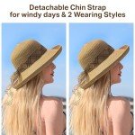 Women's Roll-Up Wide Brim Beach Hat