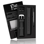 Quick Release Leather Watch Band - 20mm