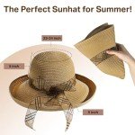 Women's Roll-Up Wide Brim Beach Hat