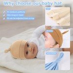8 Pack Baby Beanie Hats for Newborns