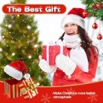 Kids' Velvet Santa Hat for Christmas Parties