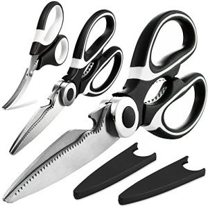 3-Pack Heavy Duty Kitchen Scissors Set