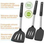 Silicone Spatula Set for Nonstick Cookware