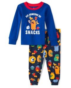 Snack Monster 2-Piece Pajama Set for Boys