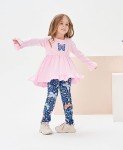 Yoxindax Toddler Girls Floral Ruffle Outfit Set