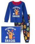 Snack Monster 2-Piece Pajama Set for Boys