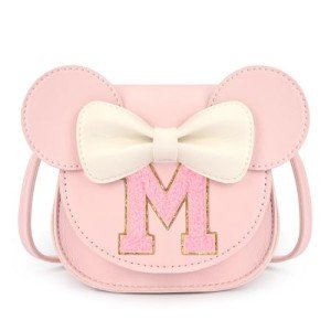 Pink Mini Mouse Bow Purse for Toddler Girls