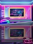Ledagic 10ft Rgb Led Neon Rope Lights with Remote App Control, IP65 Waterproof Neon Strip Lights for Outdoor, DIY Design Flexible Led Rope Lights for Bedroom Music Sync, Gaming Accessories, Room Decor
