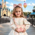 Pink Mini Mouse Bow Purse for Toddler Girls