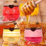 Bee Lip Balm Set: Strawberry & Watermelon Hydration