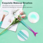 Adorable 20PCS Princess Makeup Brush Set for Girls