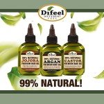 Difeel Sunflower Natural Hair Oil, 2.5 oz