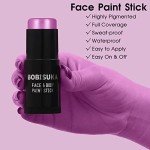 Purple Face Paint Stick for Sports and Cosplay