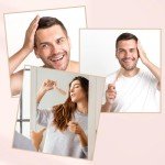 Portable Mini Hair Brush Set - 2 Pack