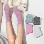 Cozy 5-Pack Women's Wool Socks for Winter