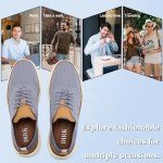 Men's Grey Dress Sneakers – Lightweight & Breathable
