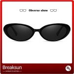 Trendy 90s Retro Oval Sunglasses for Everyone
