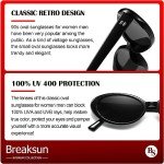 Trendy 90s Retro Oval Sunglasses for Everyone
