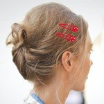 Strawberry Hair Clips Set - 4 Cute Barrettes