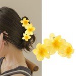 Flower Hair Clips for Women - 6 Pack