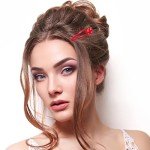 Strawberry Hair Clips Set - 4 Cute Barrettes