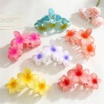 Flower Hair Clips for Women - 6 Pack
