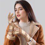 Stylish Touchscreen Winter Gloves for Women
