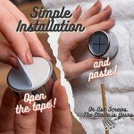 4 Pack Towel Hooks for Kitchen and Bathroom