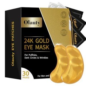 24K Gold Under Eye Patches - 30 Pairs