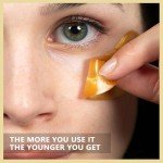 24K Gold Under Eye Patches - 30 Pairs