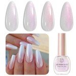Vegan Glitter Pearl White Nail Polish Under $10