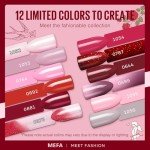12-Color Gel Nail Polish Set for DIY Manicure
