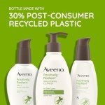 Aveeno Radiant Brightening Facial Cleanser for Sensitive Skin