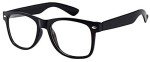 Kids Black Nerd Glasses for Ages 4-12