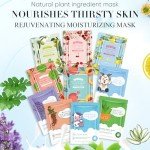 10-Pack Variety Sheet Masks for All Skin Types