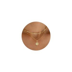 Personalized Gold Initial Necklace for Women - Letter S