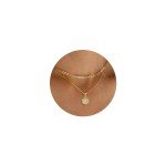 Personalized Gold Initial Necklace for Women - Letter S