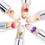 6-Pack Crystal Flower Color Change Lipstick