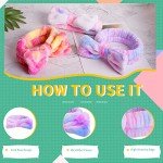 Fuzzy Bow Headband for Skincare and Makeup