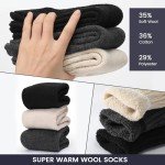 Cozy Knit Winter Socks - 3 Pairs for All