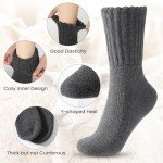 Cozy Knit Winter Socks - 3 Pairs for All