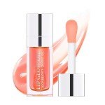 Hydrating Pink Lip Glow Oil - Non-Sticky Shine
