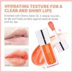 Hydrating Pink Lip Glow Oil - Non-Sticky Shine