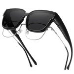 Polarized UV Protection Sunglasses for Over Glasses