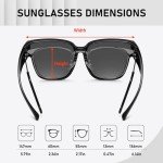 Polarized UV Protection Sunglasses for Over Glasses