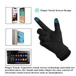 Cozy Touchscreen Winter Suede Gloves for Women